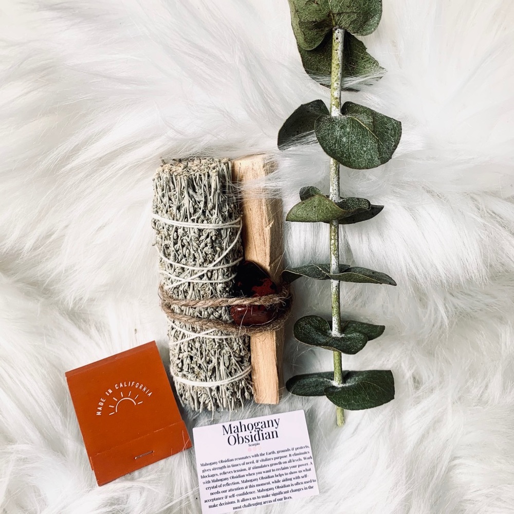 Sage, Crystal & Palo Santo bundles